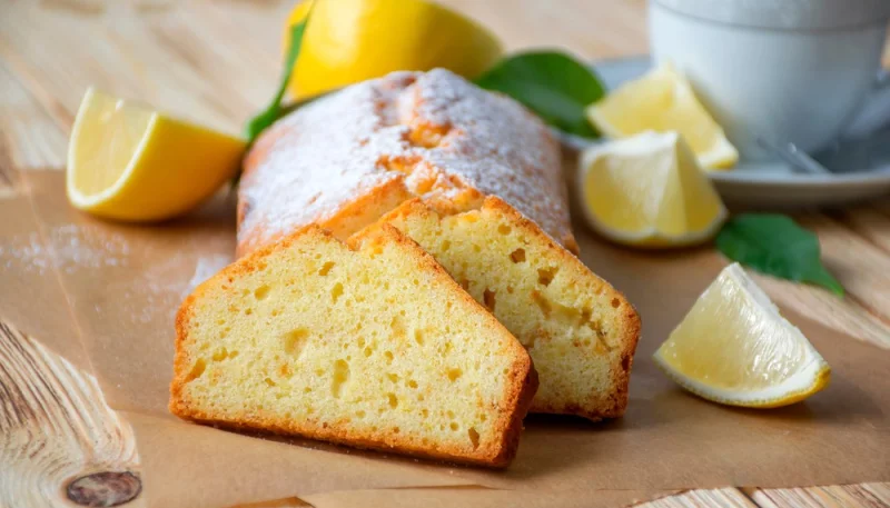 Gâteau moelleux au citron