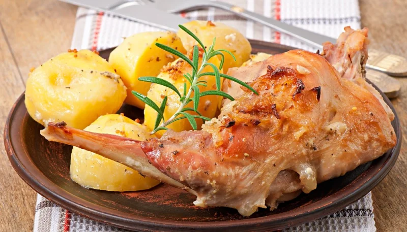 Lapin aux pommes de terre au Cookeo