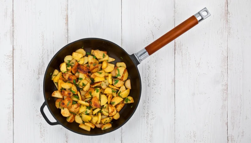 Poêlée de pommes de terre au beurre