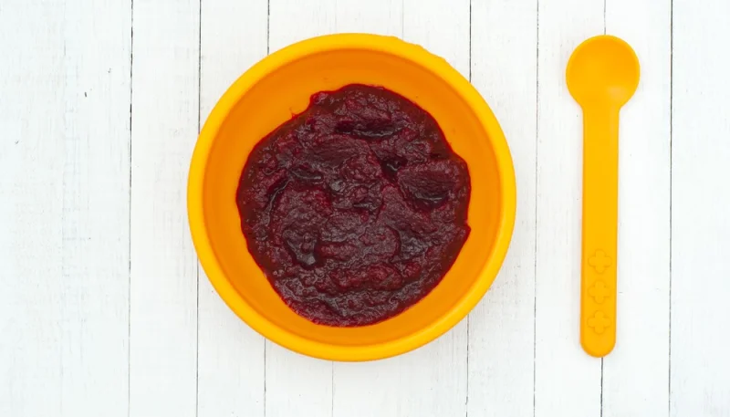 Purée de betterave pour bébé (dès 4-6 mois)