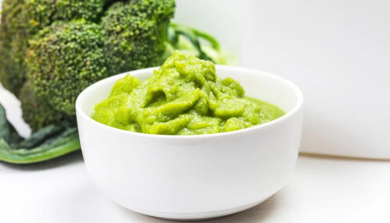 Purée de brocolis et pommes de terre