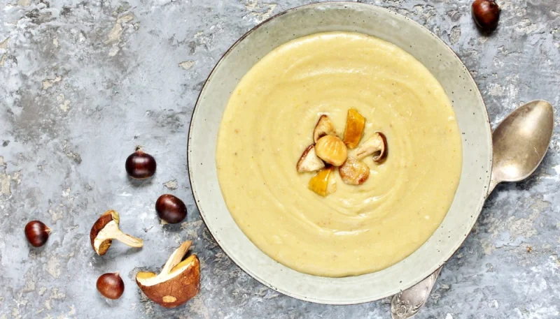 Purée de champignons