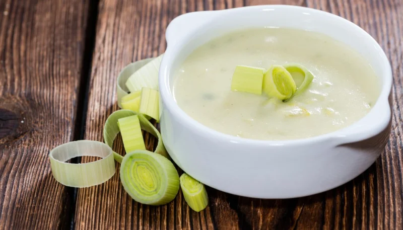 Velouté de poireaux et pommes de terre au Thermomix