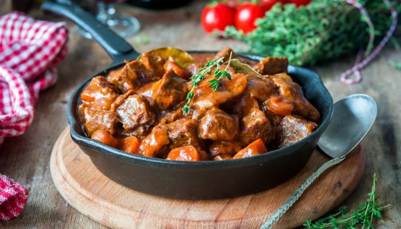 Bœuf à la mode aux carottes