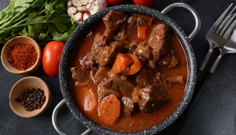 Bœuf aux carottes à l'autocuiseur