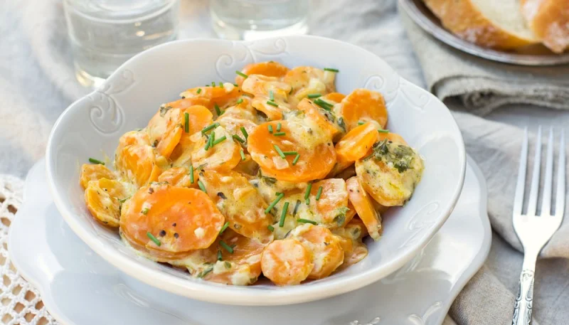 Carottes à la crème au Companion