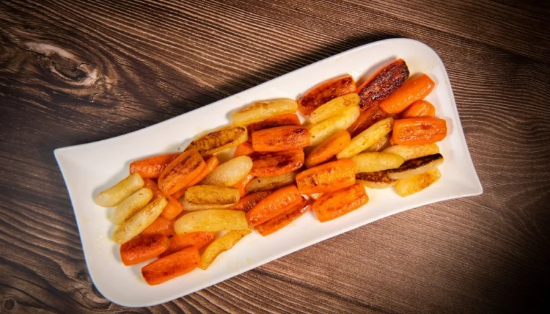 Carottes et navets glacés