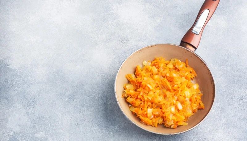 Carottes râpées à la poêle