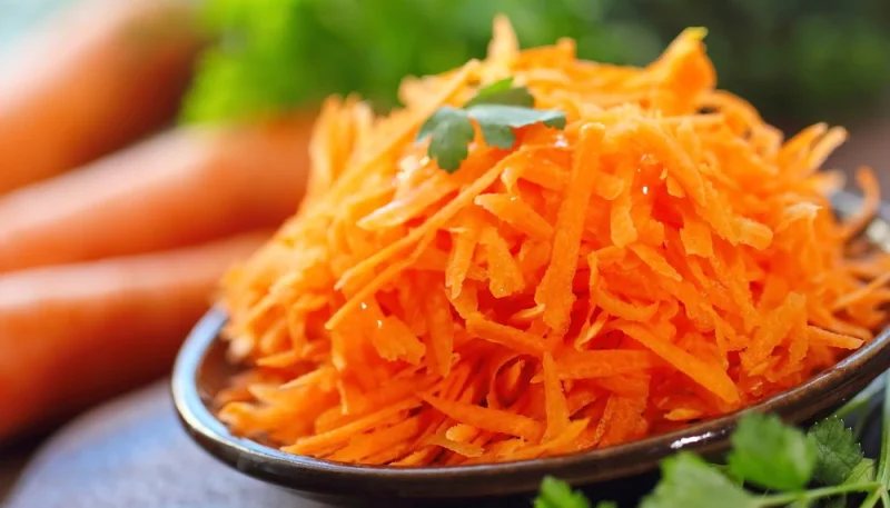 Carottes râpées au Monsieur Cuisine
