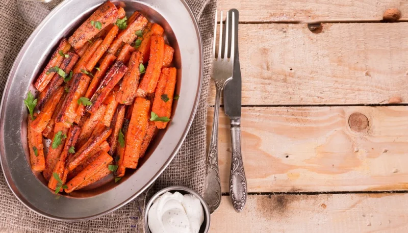 Carottes sautées caramélisées