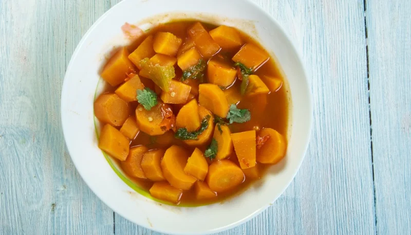 Curry de carottes au lait de coco