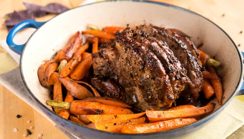 Filet mignon aux carottes