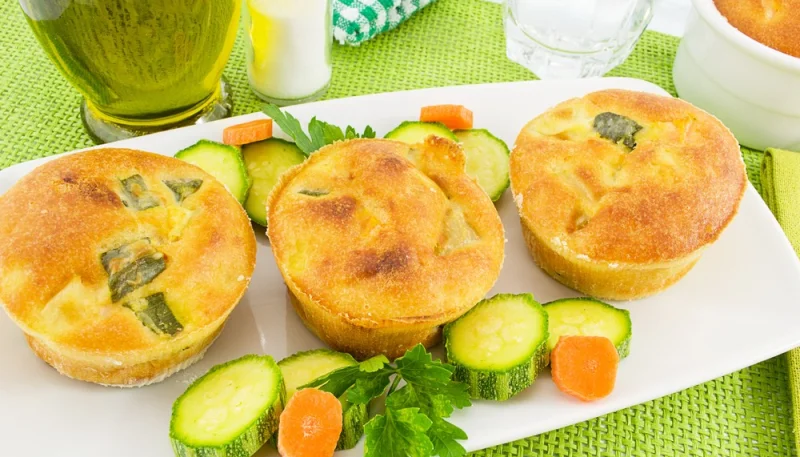 Flan de courgettes et carottes