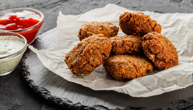 Galettes de lentilles corail et carottes