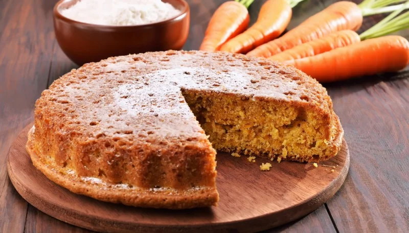Gâteau aux carottes vegan