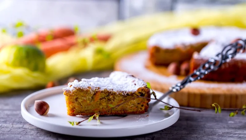 Gâteau moelleux aux carottes