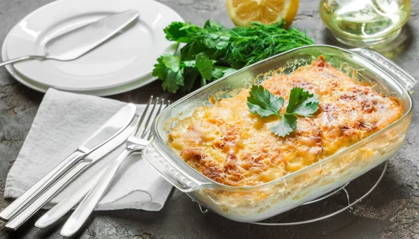 Gratin de panais et patates douces