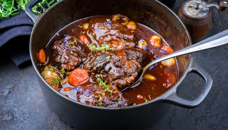 Joue de boeuf aux carottes