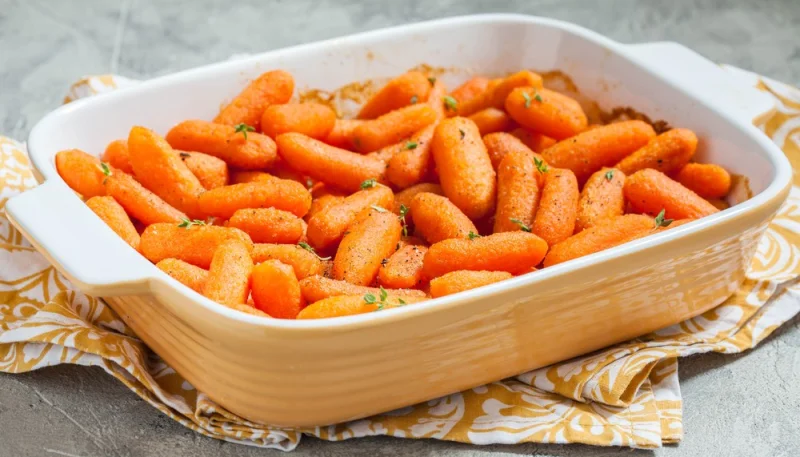 Mini carottes glacées