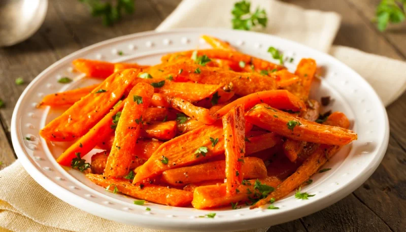 Poêlée de carottes au cumin et miel