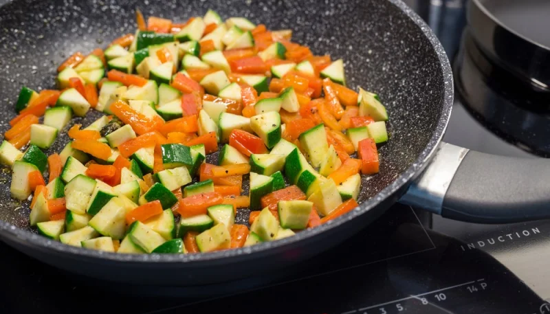 Poêlée de carottes et courgettes