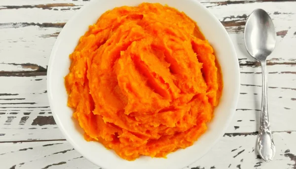 Purée de carottes healthy