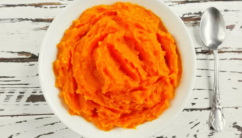 Purée de carottes healthy