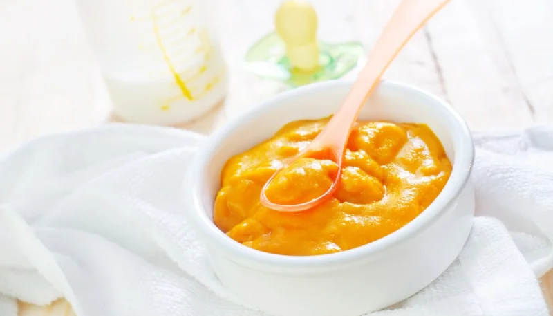 Purée de carottes pour bébé au Thermomix