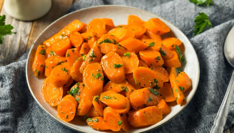 Rondelles de carottes au four