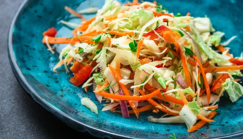 Salade de chou chinois aux carottes