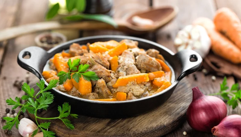 Sauté de veau aux carottes au Cookeo