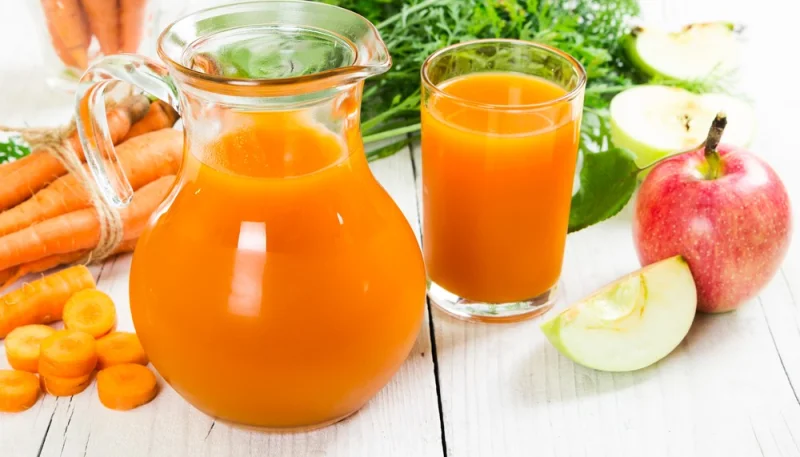 Smoothie carottes et pommes