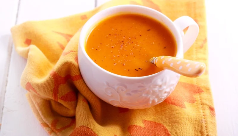 Soupe de carottes à l'orange au Thermomix