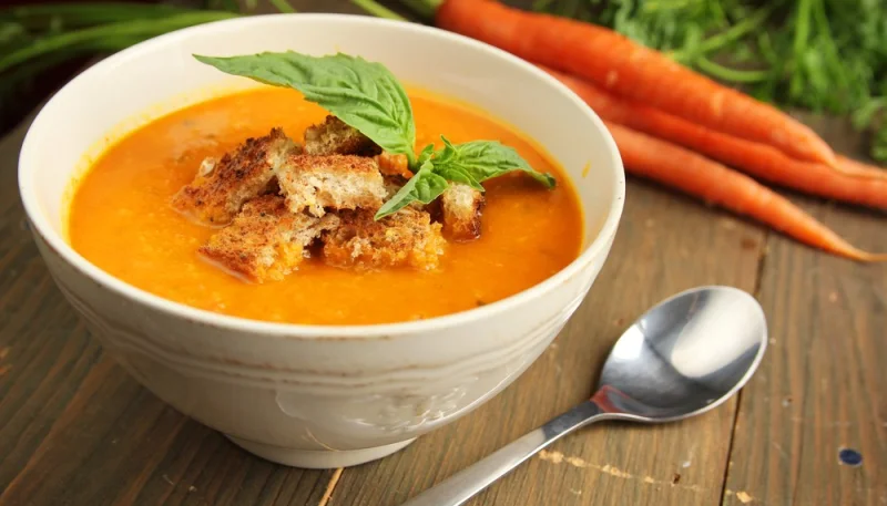 Soupe de carottes et pommes de terre au Thermomix