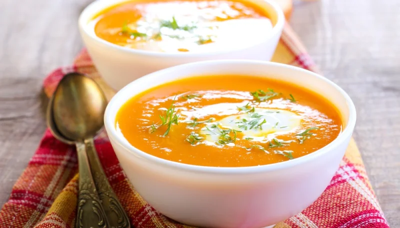 Soupe de carottes pommes de terre au Thermomix