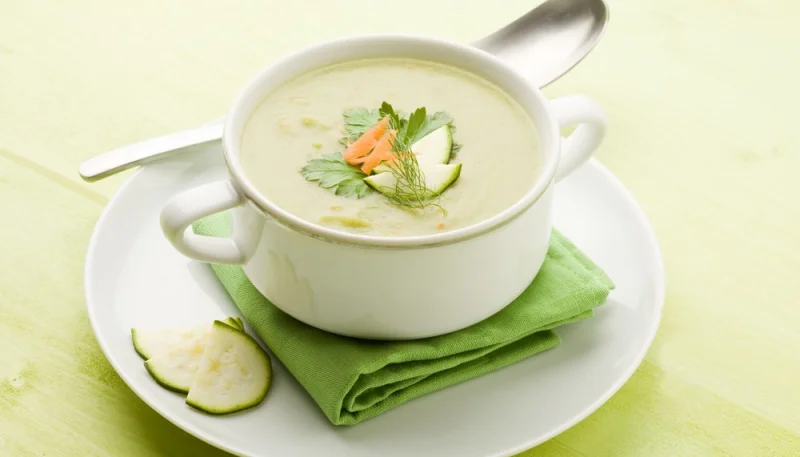 Soupe de courgettes et carottes