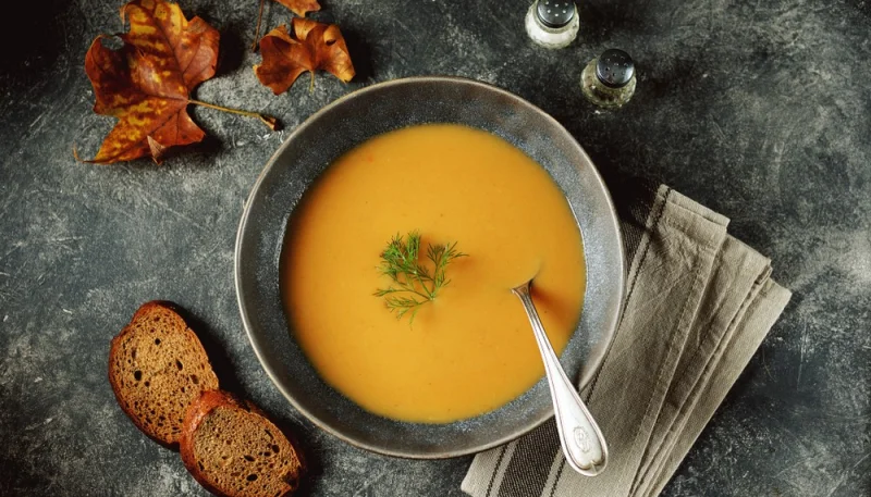 Soupe de navets et carottes