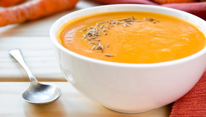 Soupe de panais et carottes