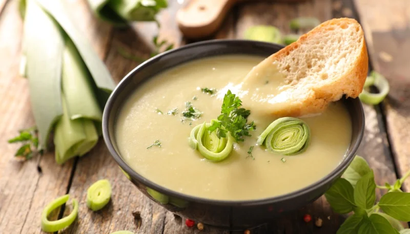 Soupe de poireaux et carottes au Thermomix