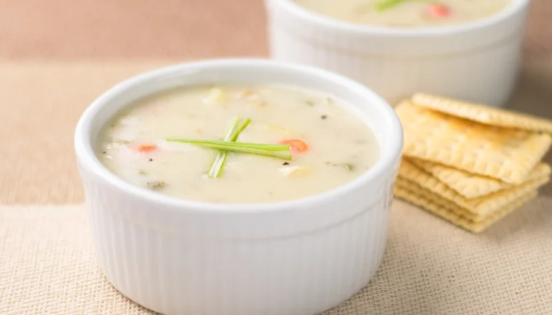 Soupe de poireaux, pommes de terre et carottes au Monsieur Cuisine