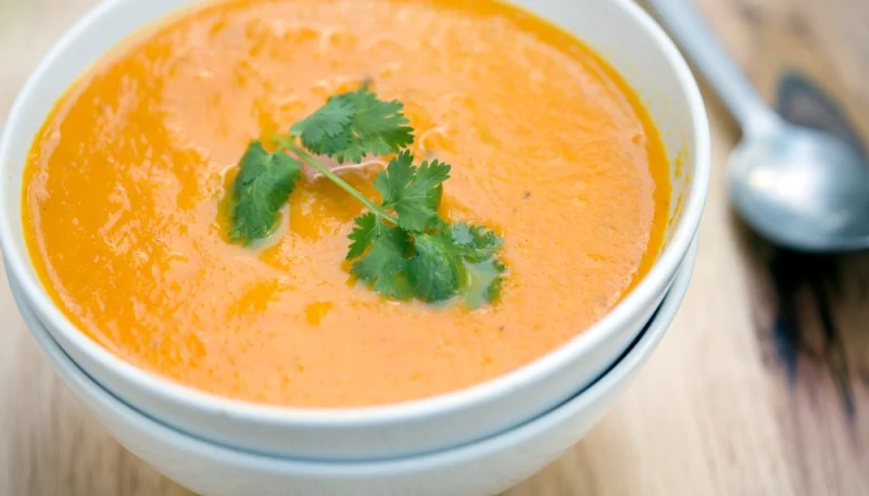Soupe de radis et carottes