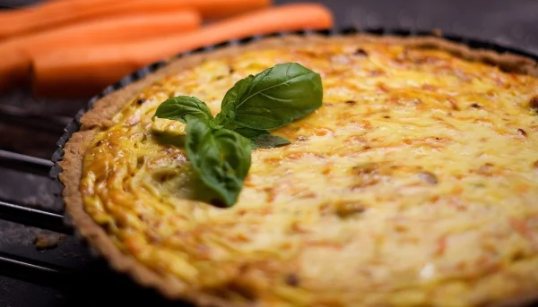 Tarte aux carottes au cumin