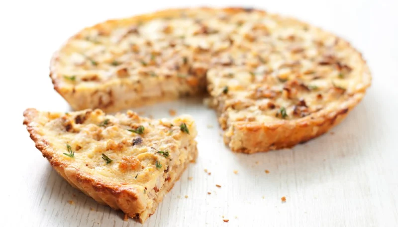 Tarte aux carottes au curry