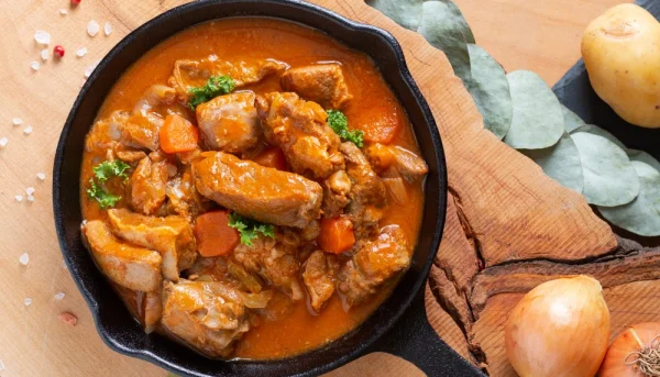 Veau aux carottes à la cocotte en fonte