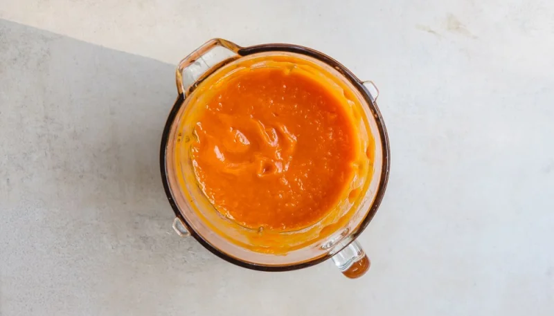 Verrines de carottes au mascarpone