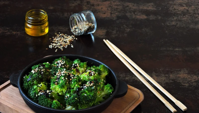 Brocolis au sésame