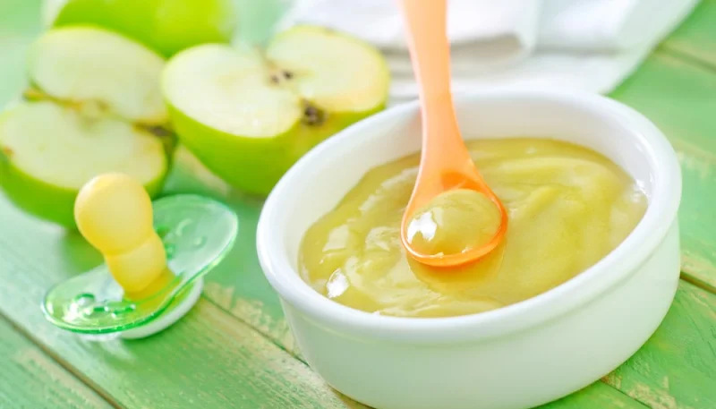 Compote pour bébé au Thermomix