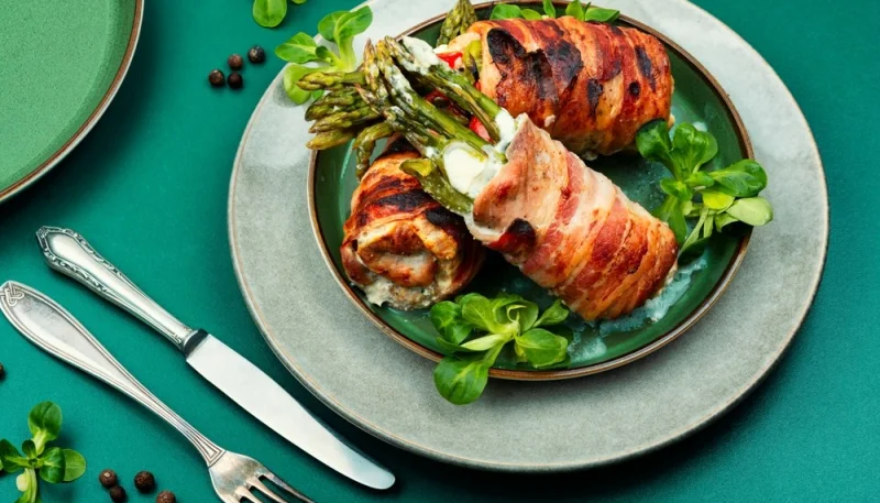 Escalope de veau aux asperges