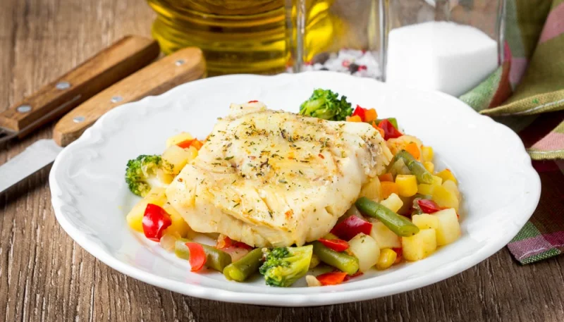 Filets de poisson printaniers