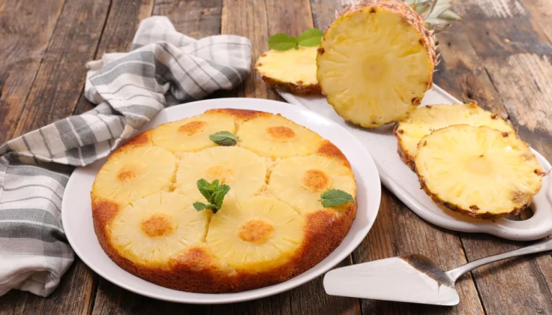 Gâteau renversé à l'ananas